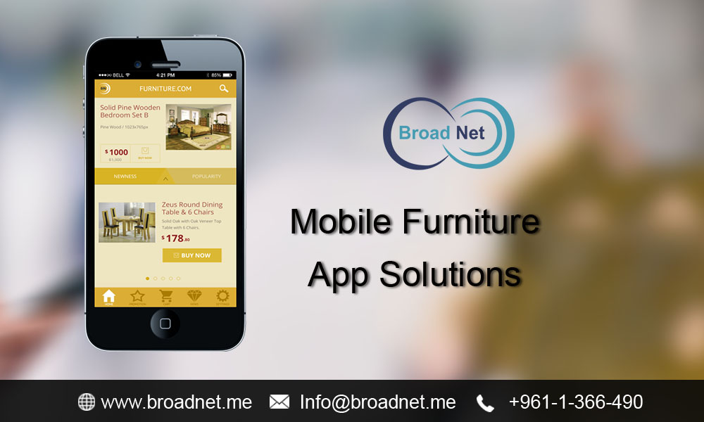 BroadNet Technologies - The Company at the Cutting-edge of Developing Mobile Furniture App Solutions