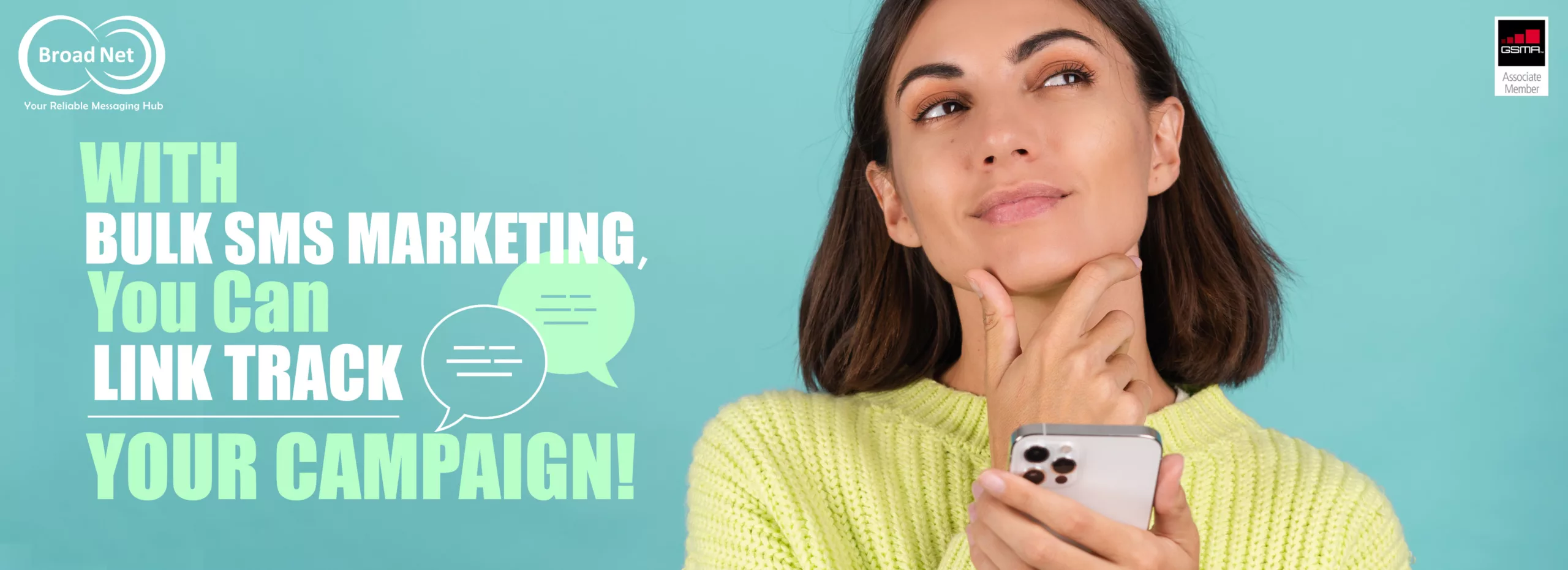 WITH BULK SMS MARKETING, YOU CAN LINK TRACK YOUR CAMPAIGN!